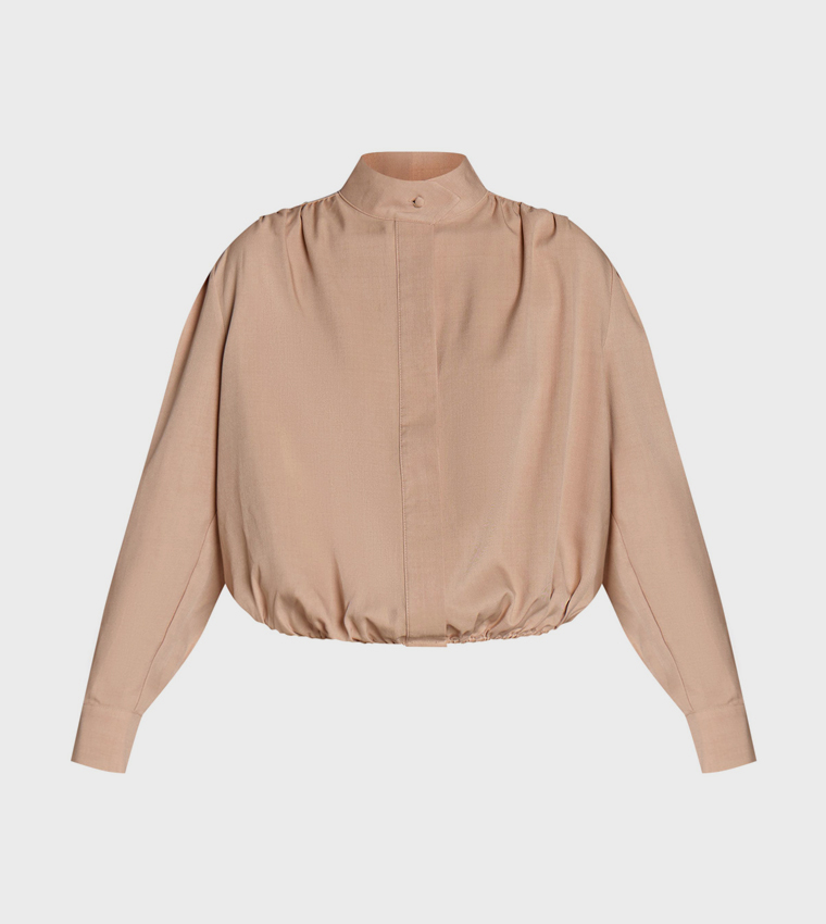 PrettyLittleThing  Casual Tops - Beige Casual Tops