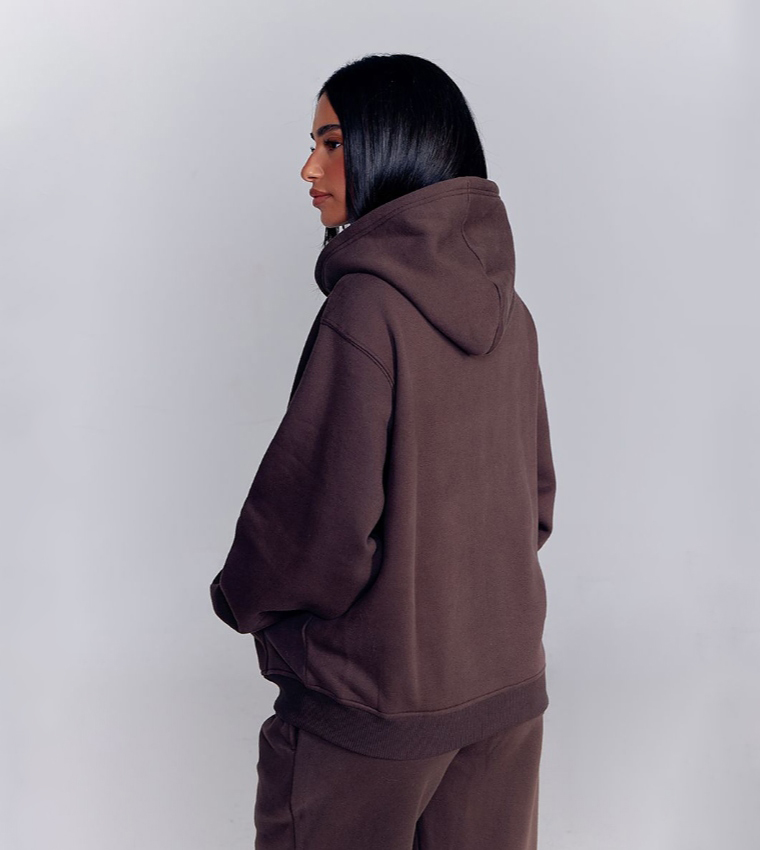 Petite Zip-Through Hooded Jacket