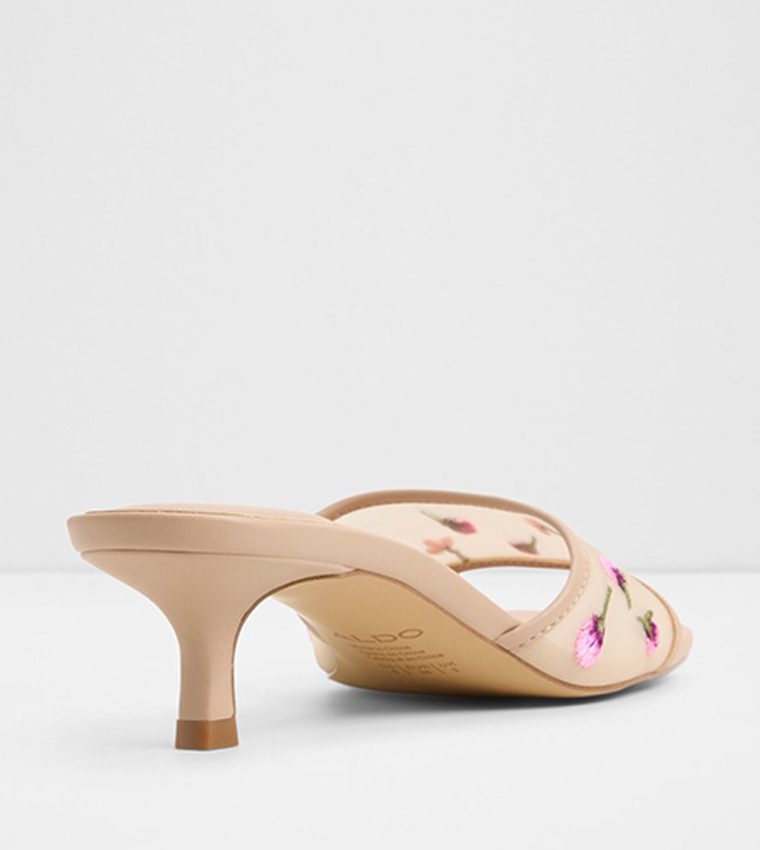 COTERA Open Toe Kitten Heel Sandals