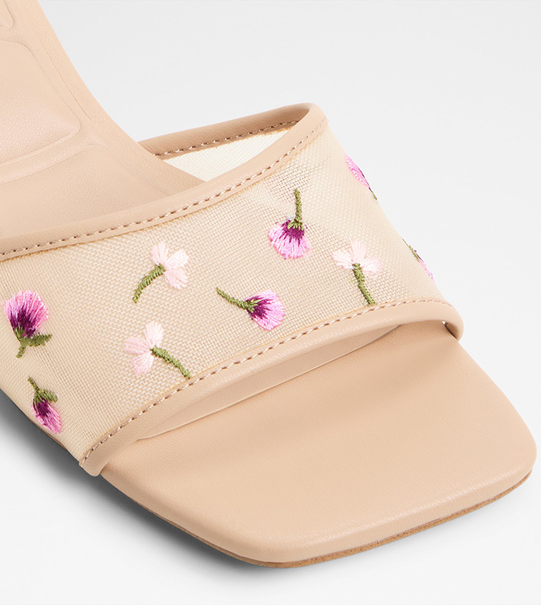 COTERA Open Toe Kitten Heel Sandals