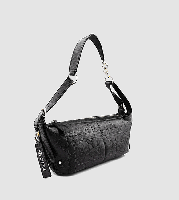 Stitch Detail Shoulder Bag