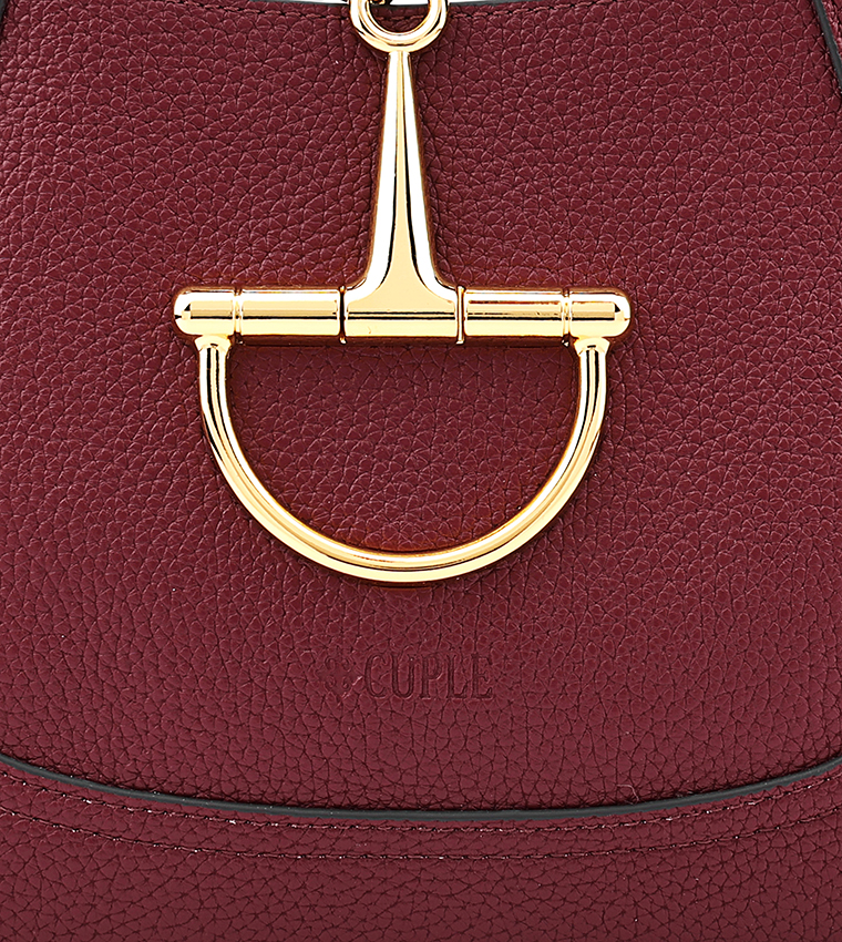 Cuple  Handheld Bags - Maroon Handheld Bags