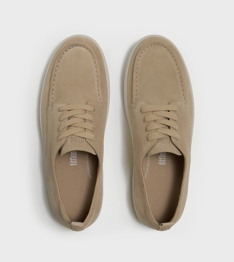 CRAFT-Q Suede Lace-Up Shoes