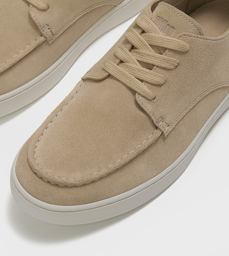 CRAFT-Q Suede Lace-Up Shoes
