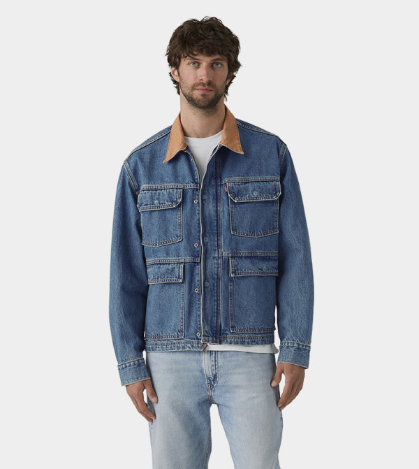 East Port Long Sleeves Denim Jacket