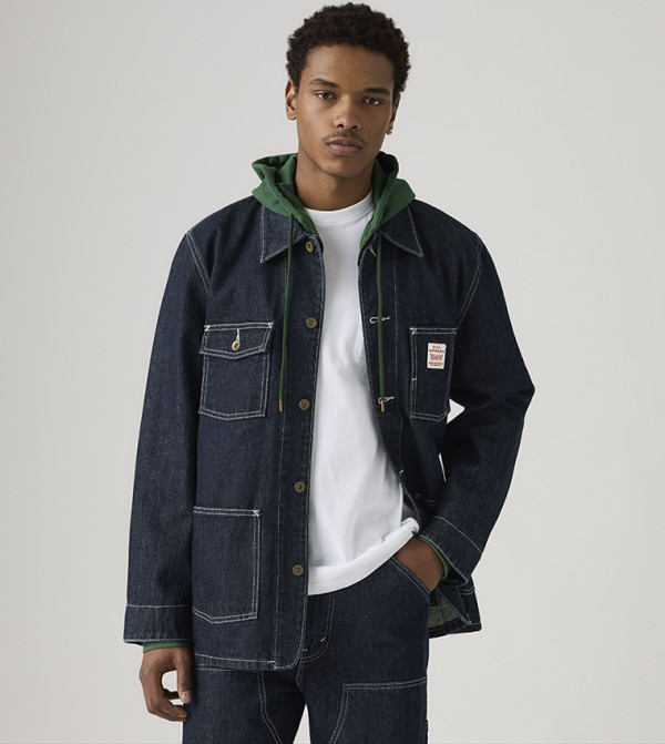 Washed Berkley Chore Denim Jacket