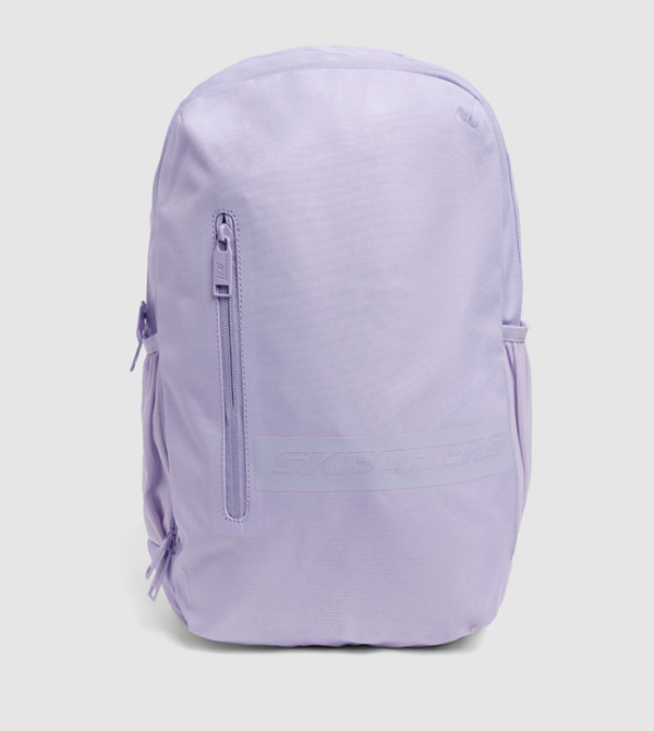 ATHLECTIC Logo Printed Zippered Backpack