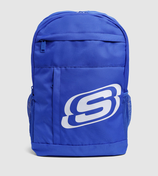 CENTRAL Logo Printed Zippered Backpack