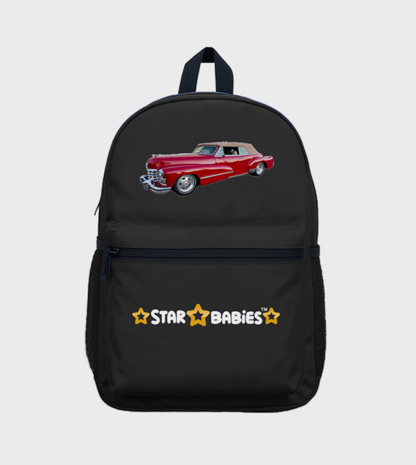 Car Printed Backpack - 16inch/41cm
