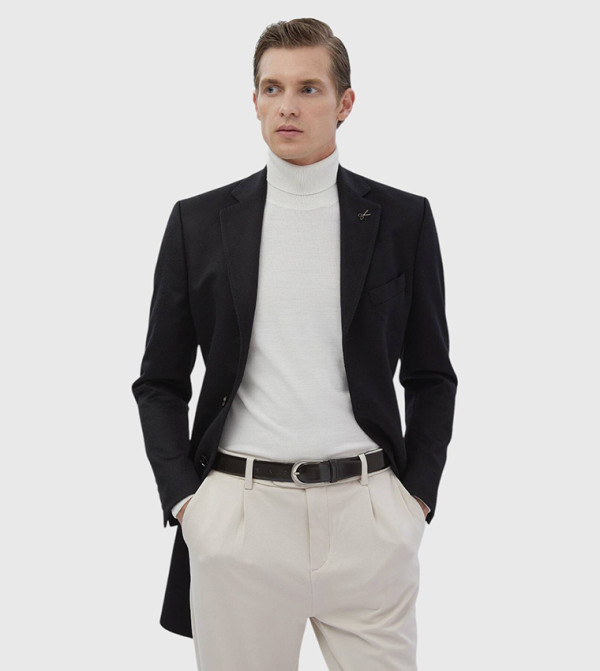 Classical Regular Fit Overcoat