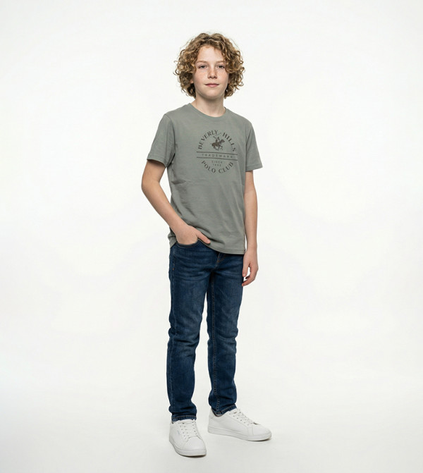 Graphic Crew Neck T-Shirt