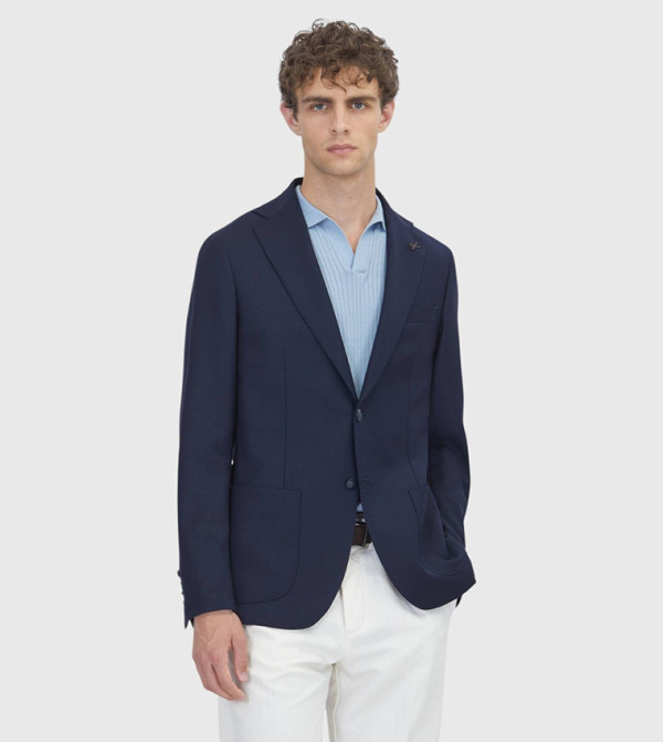 Comfort Fit Wool Blazer