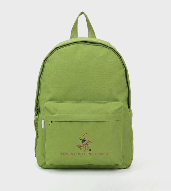 Logo Detail Zip Around Backpack