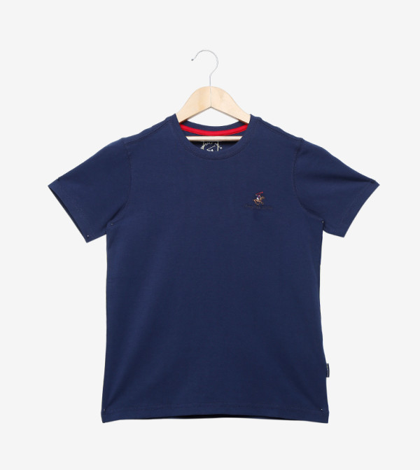 Logo Embroidered Short Sleeves T-Shirt