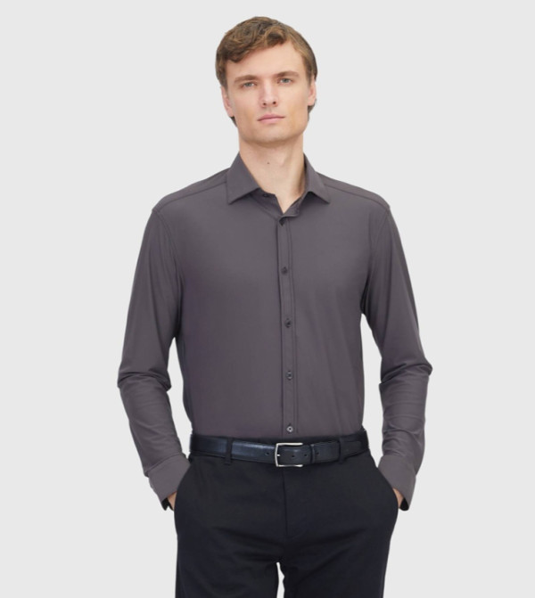 Solid Regular Fit Classical Shirt
