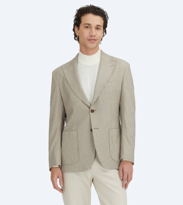 Textured Modern Fit Blazer