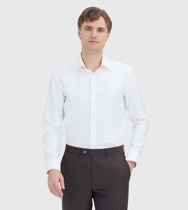 Solid Regular Fit Classical Shirt