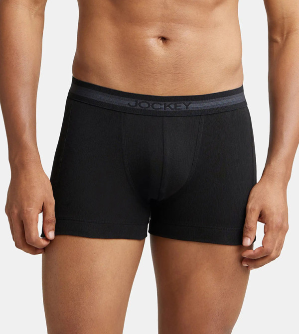 Super Combed Cotton Solid Trunk with Stayfresh Treatment