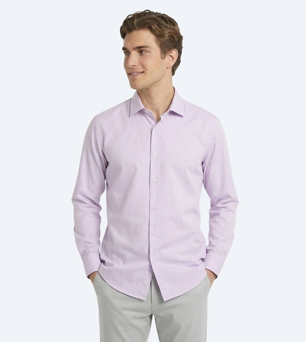 Solid Long Sleeves Regular Fit Shirt