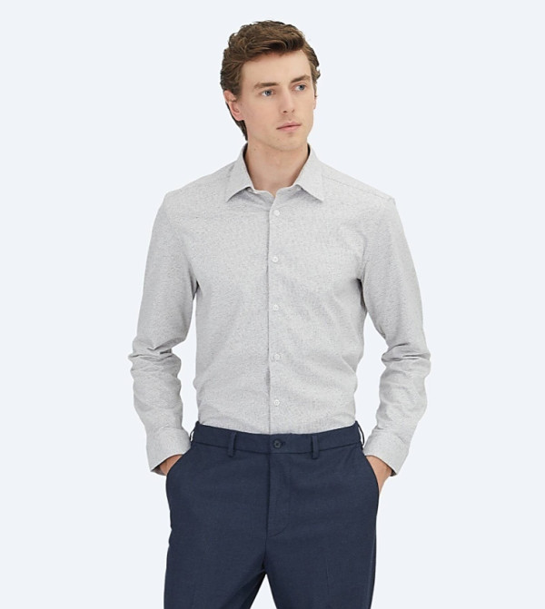 Striped Long Sleeves Regular Fit Shirt