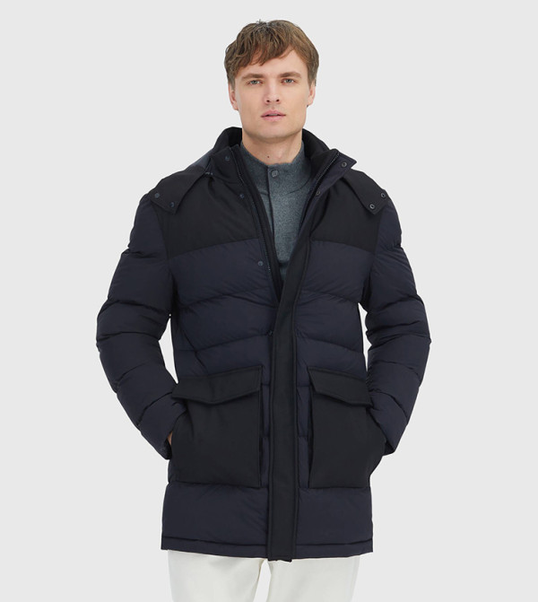 Classical Removable Hooded Puffer Coat