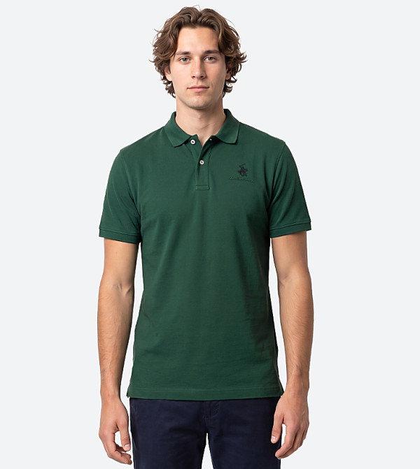 Solid Short Sleeves Polo T-Shirt