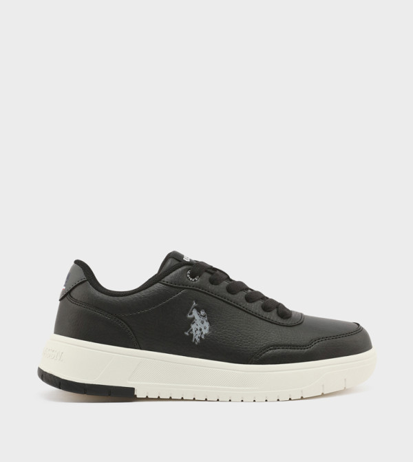 Logo Detail Low Top Sneakers