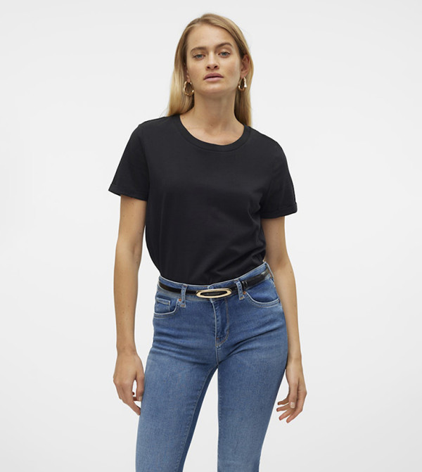 Solid Short Sleeves T-Shirt