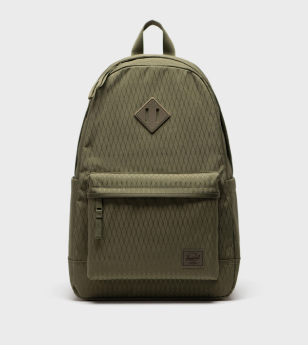 Heritage™ Self Patterned Zippered Backpack
