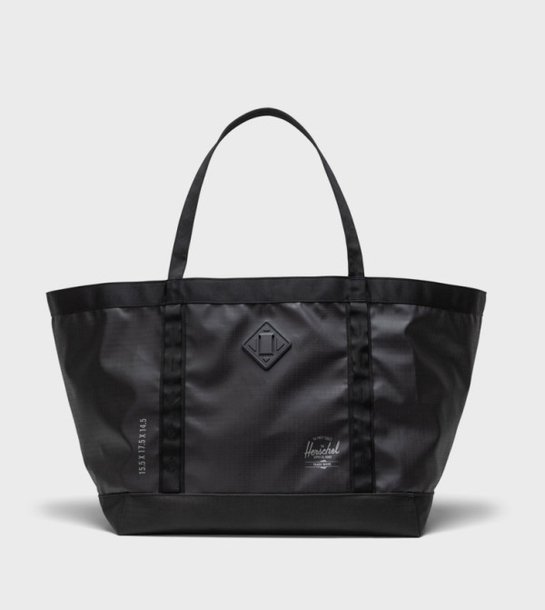 Logo Detail Zippered Tote Bag, 63L