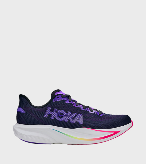 MACH 7 Logo Detail Lace-Up Running Shoes