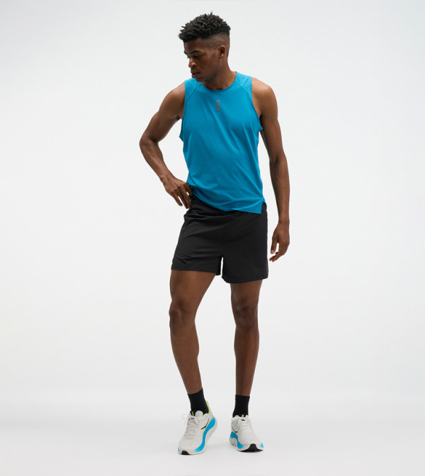 GLIDE Logo Print Drawstring Waist 5" Shorts