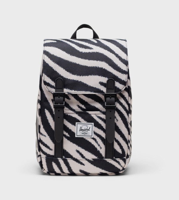 Retreat™ Zebra Patterned Buckle Mini Backpack