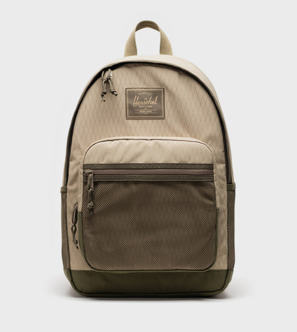 Kaine Self Patterned Zippered Backpack