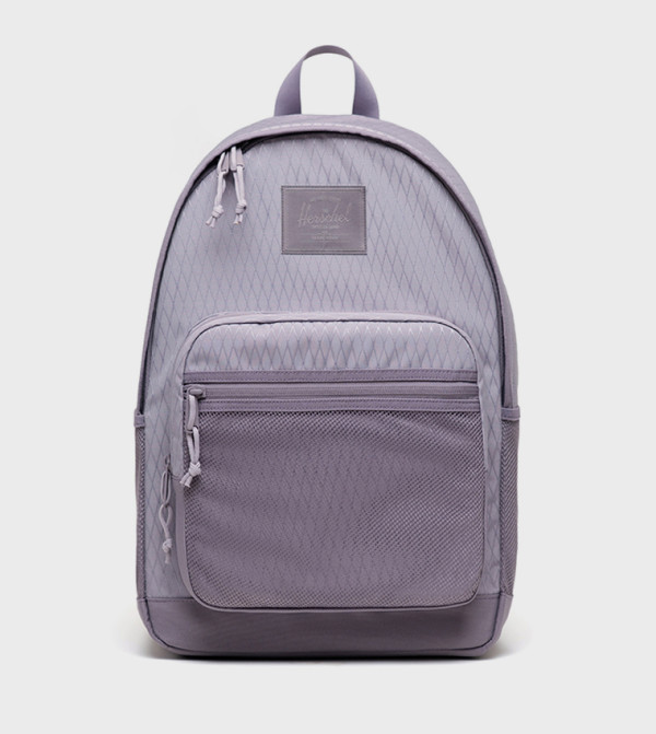 Kaine Self Patterned Zippered Backpack