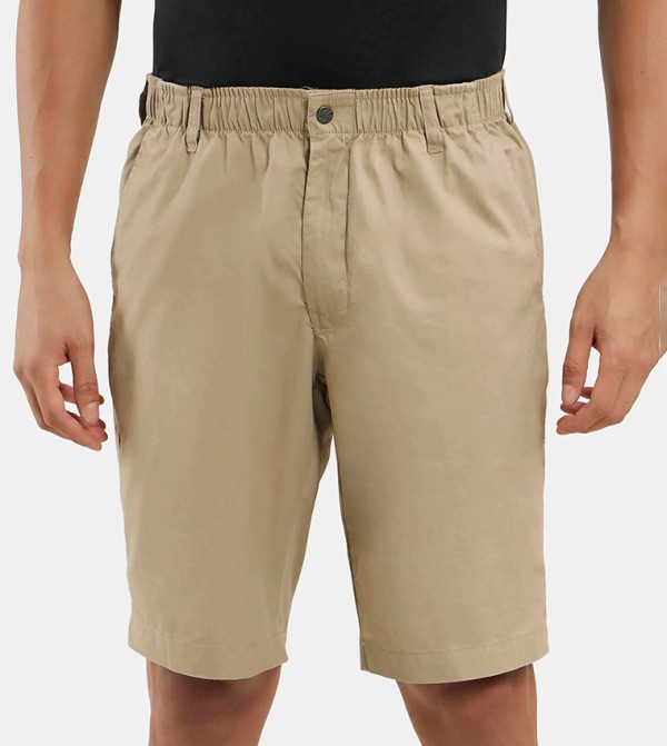 Super Combed Mercerised Cotton Woven Straight Fit Shorts with Side Pockets