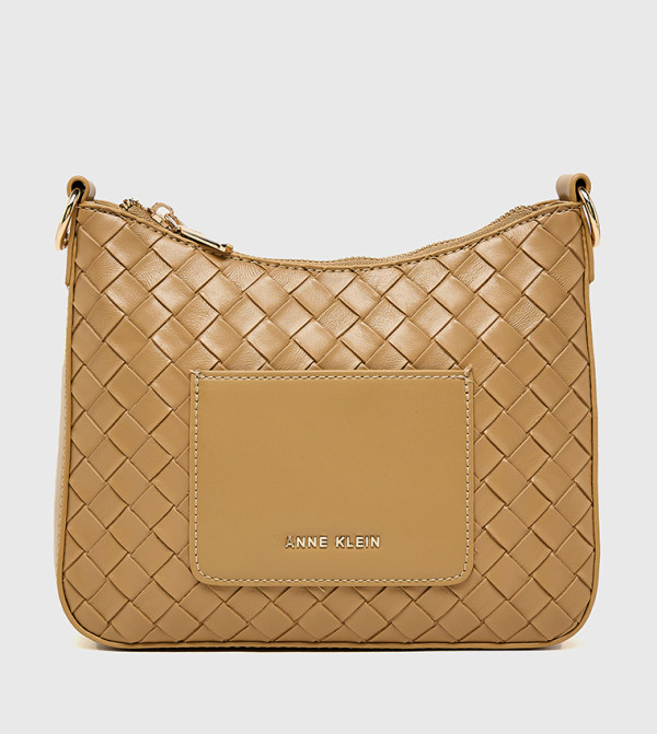 Basket Weave Crossbody Bag