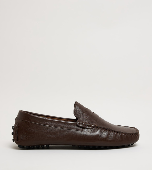 MOCDRIVING Solid Moccasins