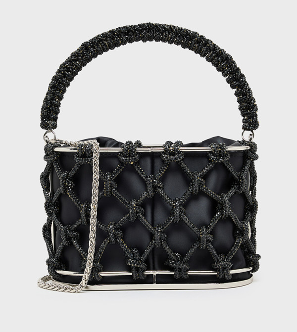 Embellished Handheld Bag