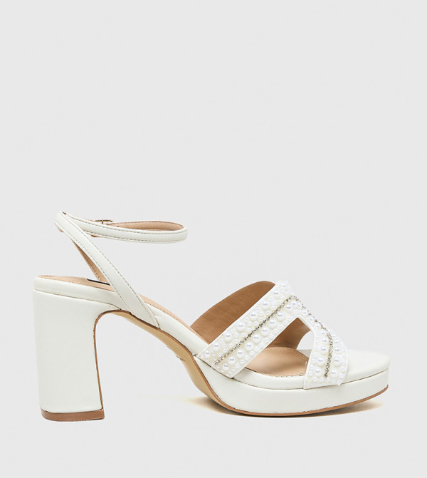 Ankle Strap Block Heel Sandals
