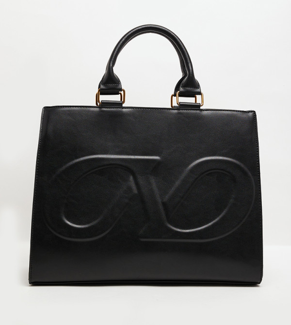 BOHO Logo Detail Tote Bag