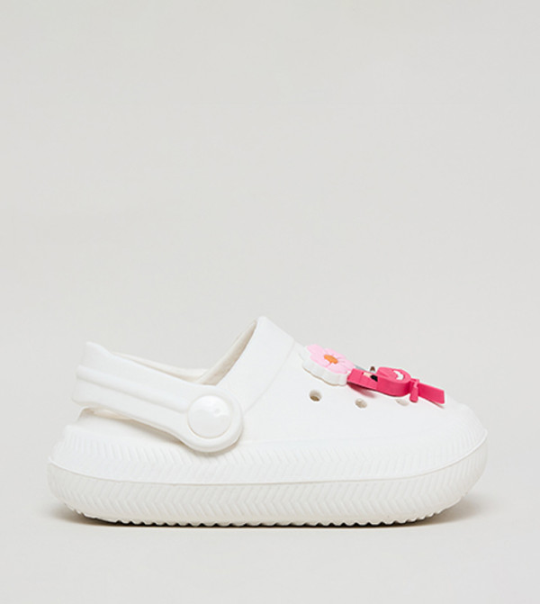 Shoe Charm Slingback Clogs