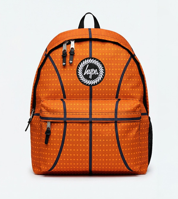 Logo Detail Basketball Backpack