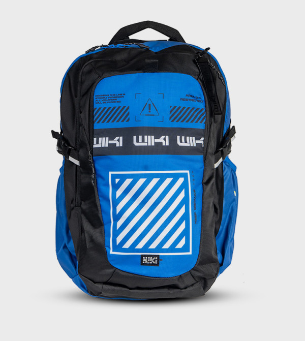 TRIBE Printed Zippered Backpack