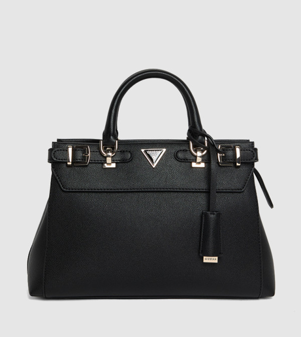 Textured Satchel Bag