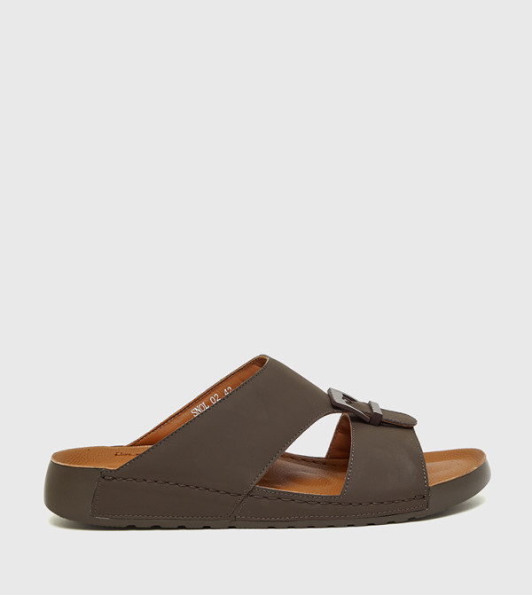 SNOL Buckle Detail Comfort Sandals