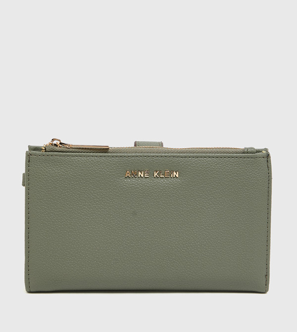 Textured Zippered Wallet