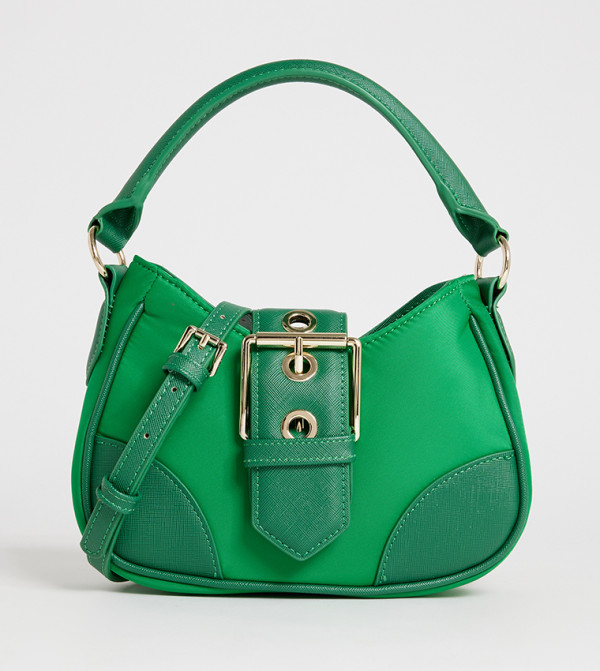 BCHARLON Buckle Detail Shoulder Bag