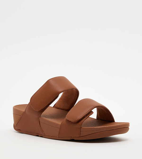 LULU Double Strap Platform Sandals