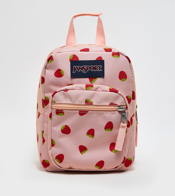 Printed Front Pocket Backpack